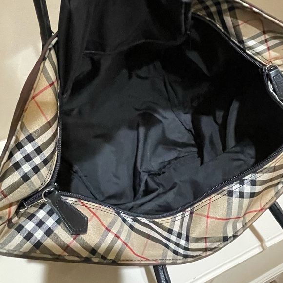 Burberry Of London Brown Nova Checked Classic Tote - Picture 9 of 9